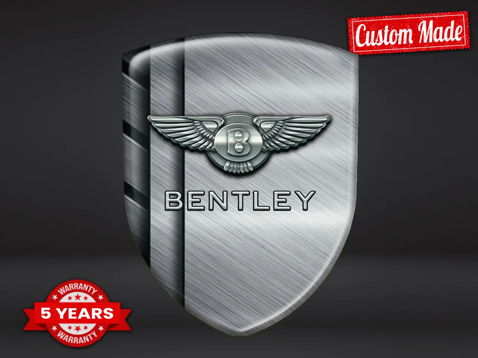 Bentley Fenstersticker Limitiert Professionell Stabil